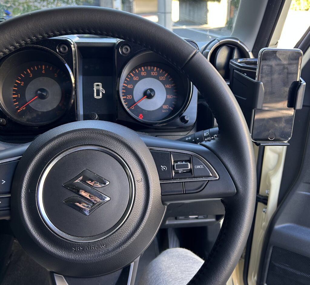 【ジムニー専用ドリンクホルダー】納車直後に買ってよかった神カスタム!