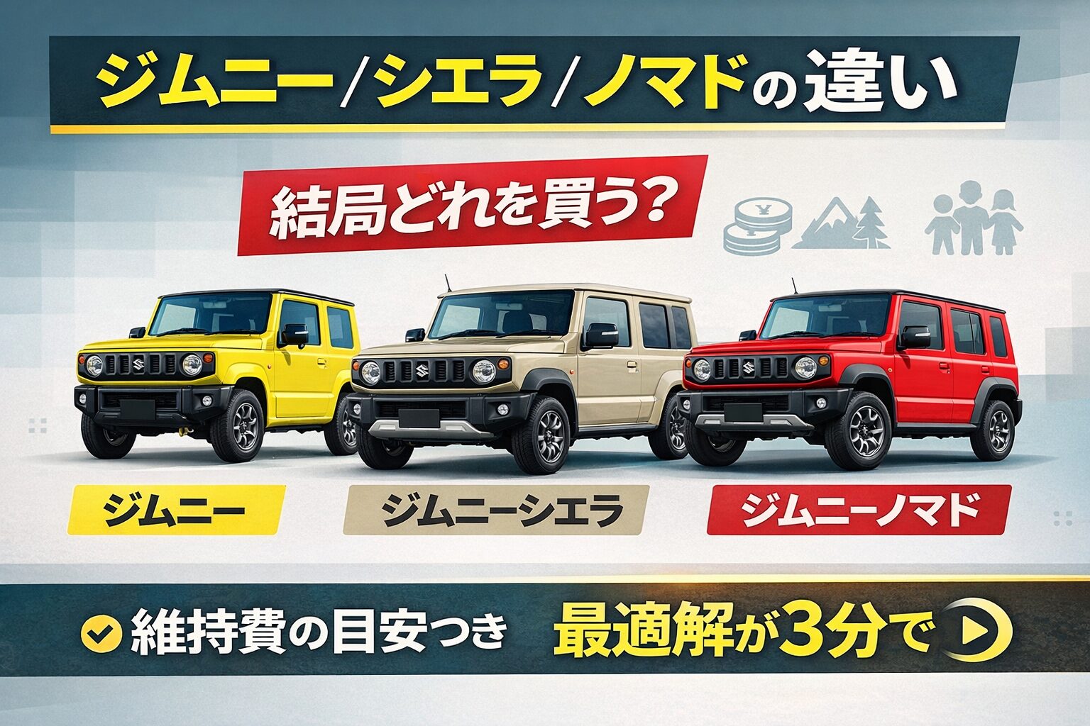 ジムニーのデットスペースが収納に変わるのサムネイル